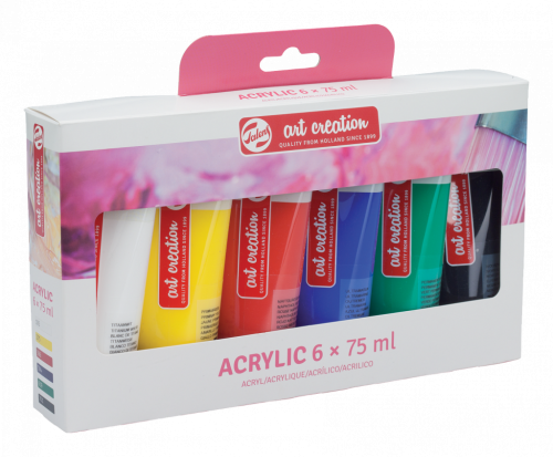 Набор акрила Talens "Art Creation" 6 цв*75 мл