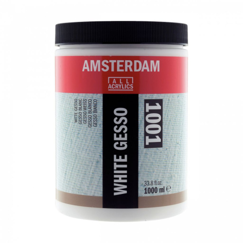 Грунт Gesso Talens "Amsterdam" 1000 мл, белый