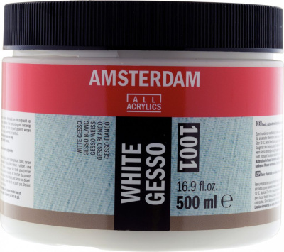 Грунт Gesso Talens "Amsterdam" 500 мл, белый