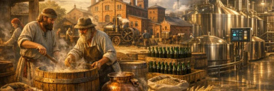 История пивоварения: от древних традиций к современным технологиям