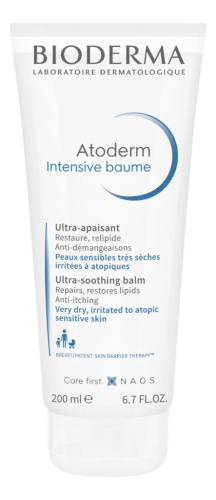 Бальзам для лица и тела Atoderm Intensive Baume Ultra-Soothing Balm: Бальзам 200мл