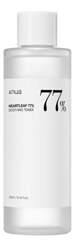 Балансирующий тоник для лица с экстрактом хауттюйнии Heartleaf 77 Soothing Toner: Тоник 250мл