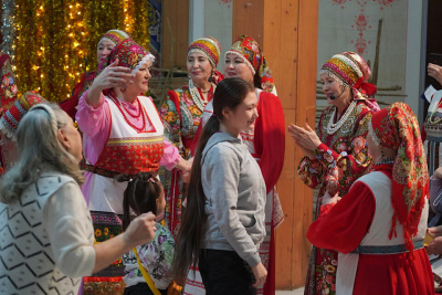 В Якутске отпраздновали Святки фольклорными концертами и обрядами / ЯСИА   