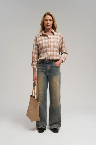 Рубашка comfort fit в клетку