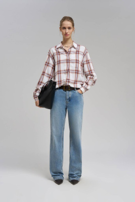 Рубашка regular fit в клетку