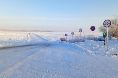 На трассе «Колыма» увеличили грузоподъемность переправы через реку Алдан / ЯСИА   