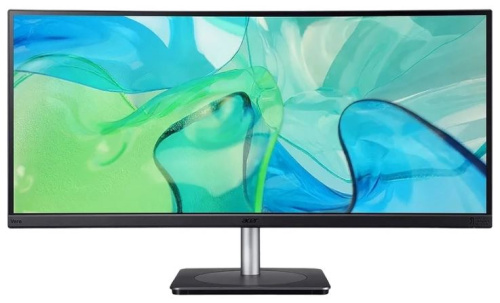 Монитор 34" Acer CB343CURbemiiphuzx UM.CB3CD.001 3440x1440, 21:9, IPS, 300cd, 4ms, 178/178, HDMI, DP, USB, 60Hz, Curved 3800R, Speakers, tilt, HAS, bl