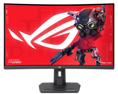 Монитор 31,5" ASUS ROG Strix XG32WCS 90LM0AC0-B01970 2560x1440, 400cd 178гр/178гр, VA LED, 16:9, 180Hz, HDMI, DP, USB, HAS, Piv
