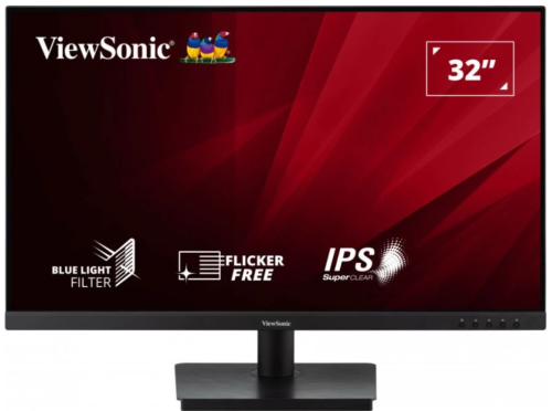 Монитор 32" Viewsonic VA3209-2K-MHD черный, TFT IPS, 16:9, 4ms, 250cd, 1200:1, 178°/178°, 2560x1440, DP, HDMI