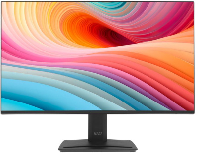 Монитор 23,8" MSI Pro MP242A E2 9S6-3PD1CT-004 1920x1080 LED, 16:9, IPS, 300cd, 4мс, 1500:1, 178гр/178гр, VGA, DP, HDMI, 120Hz, black