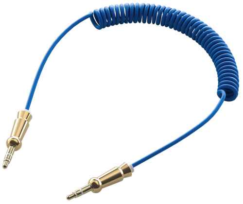 Кабель Red Line Spiracord 3.5 jack to 3.5 jack 1m Blue