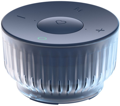 Умная колонка SberBoom Mini 2, с Салют Титановый синий