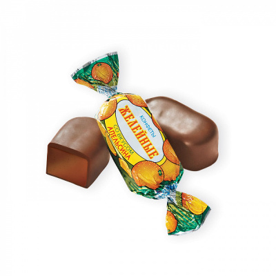 Конфеты Желейные вкус апельсина, Красный Октябрь