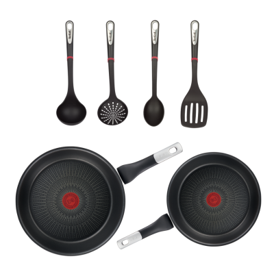 Набор сковород Unlimited 24/28 см + Набор аксессуаров Ingenio 4 шт