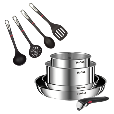 Набор посуды Ingenio Emotion 5 пред. + Набор аксессуаров Ingenio 4 шт