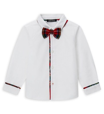 Рубашка с длинным рукавом для маленького мальчика