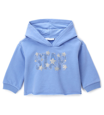 Толстовка укороченная для маленькой девочки