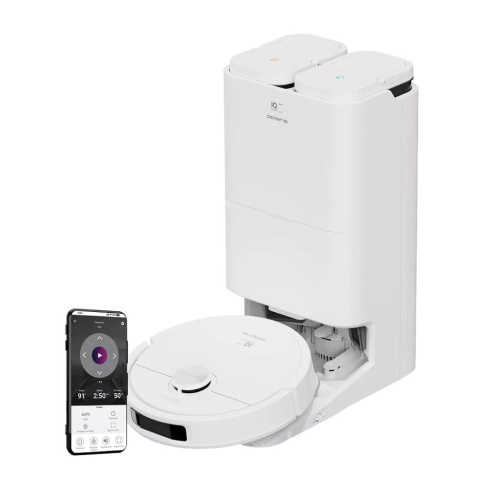 Робот-пылесос со станцией самоочистки Polaris PVCRAC 7790 Wi-Fi IQ Home