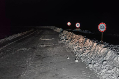 На автозимнике в Оленекском и Анабарском районах повысили грузоподъемность / ЯСИА   