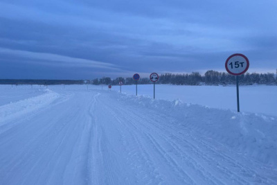 По автозимнику Ярославский — Пеледуй в Ленском районе открыли движение / ЯСИА   