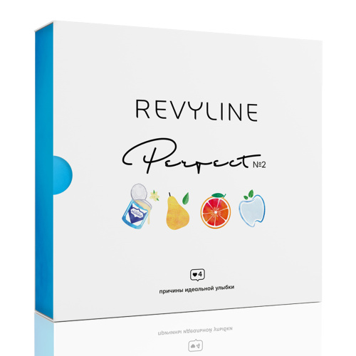 Набор Зубных паст Revyline Perfect Сгущенное молоко + Груша + Грейпфрут + Smart, 4х40 г