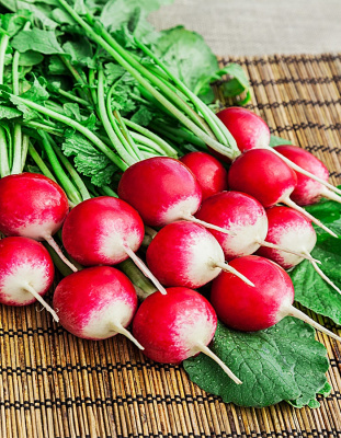 Редис Розово-красный с белым кончиком 3 гр б.п. КЭШБЭК 25%