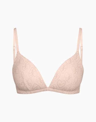 Бюстгальтер с треугольными формованными чашками без косточек MD341