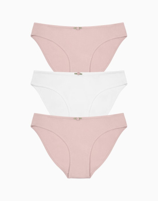 Набор из 3-х слипов для девочки MB845