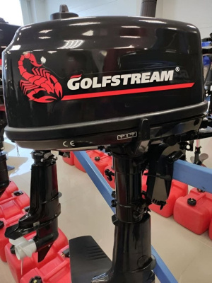 2х-тактный лодочный мотор GOLFSTREAM TC5BMS Б/У