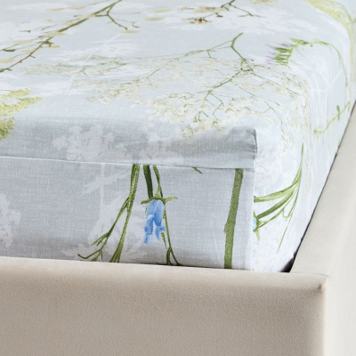 Простыня на резинке Meadow, мультиколор