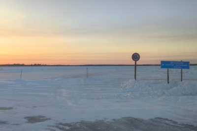 На зимнике автодороги «Кобяй» установили грузоподъемность до 10 тонн / ЯСИА   