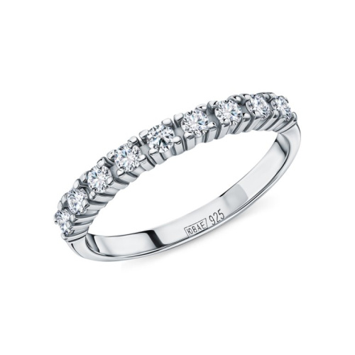 Серебряное кольцо с фианитами