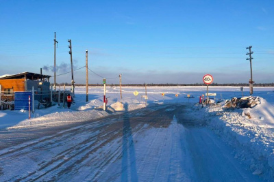 В Якутии на всех ледовых переправах автодороги «Вилюй» повысили грузоподъемность до 40 тонн / ЯСИА   Республика Саха (Якутия)