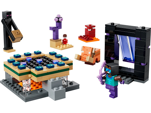 Minecraft 21584 Конструктор Путешествие через порталы Незера и Края