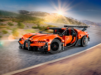 Technic 42222 Конструктор Bugatti Chiron Pur Sport