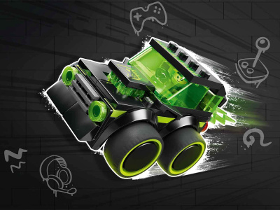 City 60484 Конструктор RIDES: Геймерский автомобиль