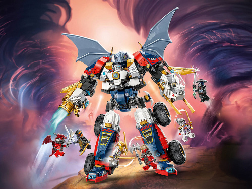 Ninjago 71834 Конструктор Ультра-объединяющий робот Зейна