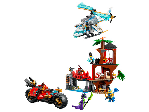 Ninjago 71857 Конструктор Битва ниндзя у домика на дереве