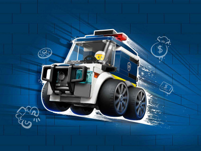 City 60481 Конструктор RIDES: Полицейский грузовик