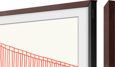 Дополнительная ТВ рамка Samsung для телевизоров 55" The Frame 2021 коричневый