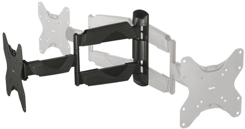 Кронштейн Hama наклонно-повортный VESA 200 для ТВ 19"- 48" черный