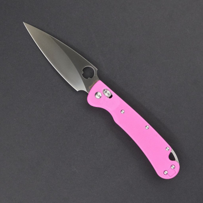 Складной нож Daggerr Sting Slim, сталь VG-10, рукоять G10, розовый