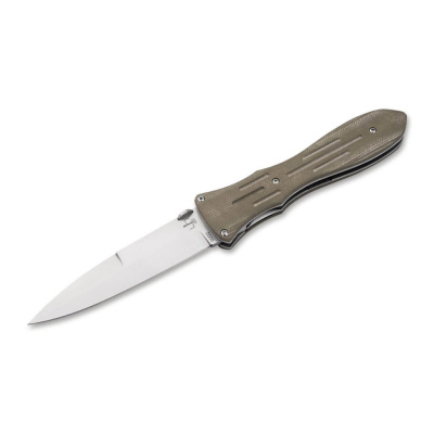 Складной нож Boker Atropos, сталь VG-10, рукоять микарта, зеленый