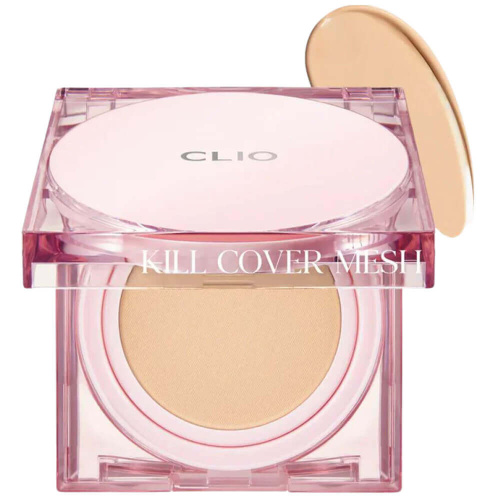 Увлажняющий кушон с сияющим финишем CLIO Kill Cover Mesh Glow Cushion SPF50+ PA++++ 4 Ginger