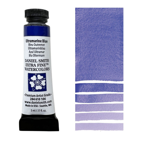 Акварель Daniel Smith в тубе 5 мл Ультрамарин синий/Ultramarine Blue