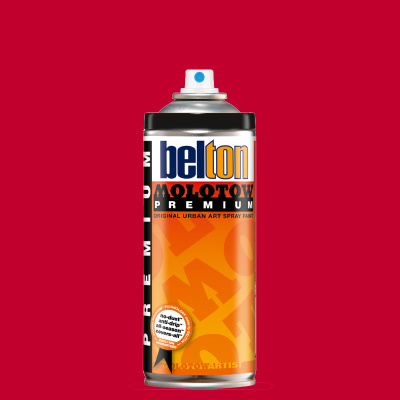 Аэрозольная краска Molotow Premium "belton" 400 мл #017 tornado red