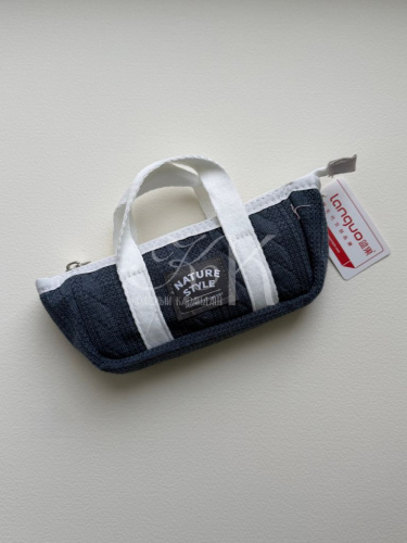 Пенал для карандашей Languo 235х80х40 мм, треугольный, синий