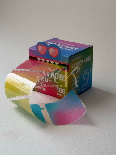 Блок стикеров для заметок Languo, 7х5 см, 105 листов, ассорти