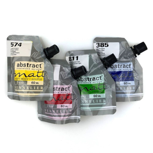 Акрил Sennelier "Abstract matt" 60 мл, бирюзовый