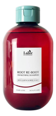 Шампунь для волос с женьшенем и пивными дрожжами Root Re-Boot Awakening Shampoo 300мл: Шампунь 300мл